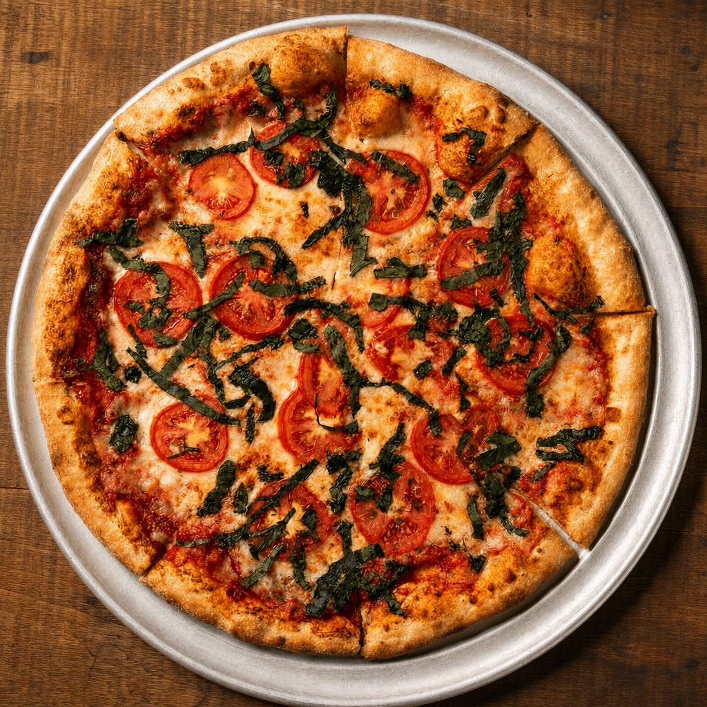 Queen Margarita Pizza.